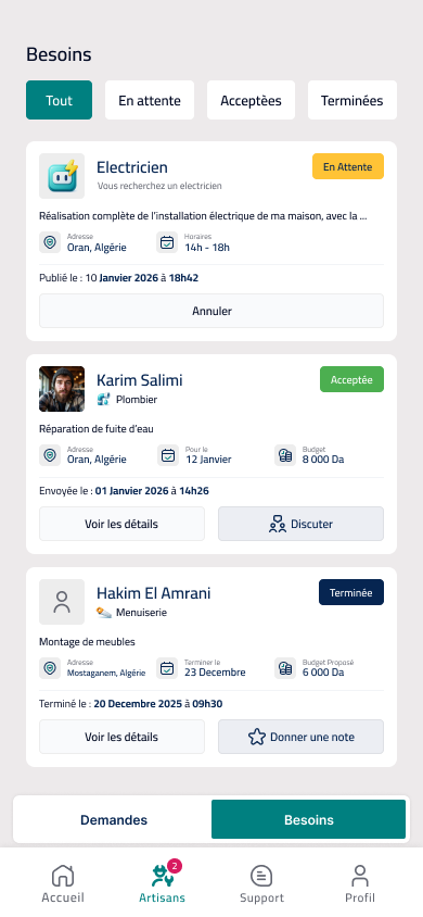 INTIX — طلباتي